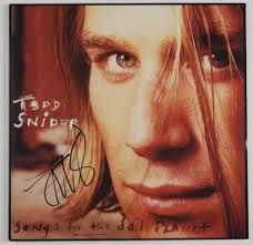Todd Snider JSA Signed Autograph Album Record Vinyl Songs For The Daily  Planet