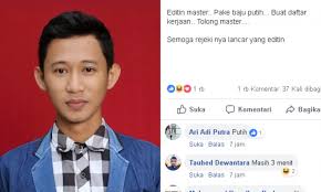 Model anak pake baju polisi untuk editing : Kreatifnya Netizen Indonesia
