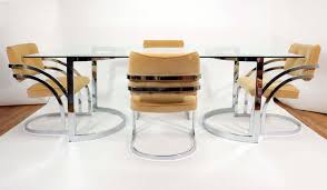 Save big money on a wide range of products in our furniture clearance. Chrome And Glass Dining Table By Cal Style For Sale At 1stdibs