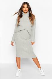 Maybe you would like to learn more about one of these? Knitted Midi Skirt Set Boohoo