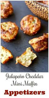 Jalapeno Cheddar Mini Muffin Appetizers Recipe Mini Muffin Appetizers Mini Muffins Appetizers