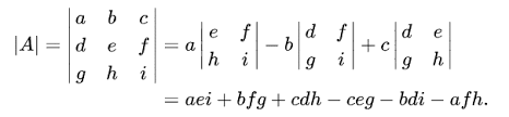 Determinan Matriks Ordo 2x2 3x3 Nxn Dan Contoh Soalnya