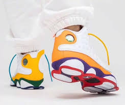Air Jordan 13 Playground Multi Color Cv0785 158 In 2020 Air Jordans Track Shoes Jordans