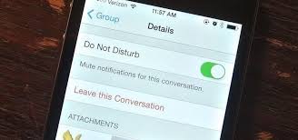 Starting in ios 8 you will find a details bu. How To Leave A Group Chat On Your Iphone Finally Ios Iphone Gadget Hacks