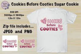 Cookies before Cooties sugar cookie High Resolution PNG