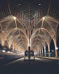 If You Were Here At The Oriente Train Station In Lisboa Where Would You Go Next Visitlisboa Visit Lisboa Train Station Architecture Places To Visit
