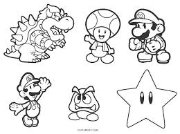 Dibujos Colorear Mario Bros