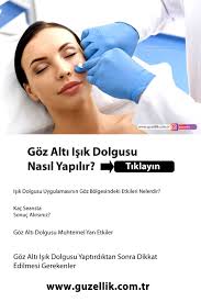 Goz Alti Isik Dolgusu Gozler Estetik Blog