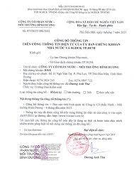 CÔNG TY CỔ PHẦN NƯỚC MÔI TRƯỜNG BÌNH DƯƠNG
