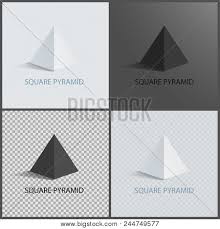 If outputs are requested cylinder returns three matrices in meshgrid format, such that surf (x, y, z) generates a unit cylinder. Square Pyramid Set On Vector Photo Free Trial Bigstock