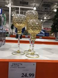 3pk Glass Candle Holders Costcochaser