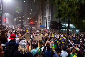 Manifestações contra o governo bolsonaro neste sábado (29.mai.2021) foram registradas em são paulo. Manifestacao Na Avenida Paulista Dia 20 De Junho De 2013 Foto Marcos Santos Usp Imagens Usp Imagens