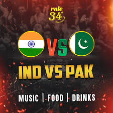 India vs Pakistan Live Screening @Rule34
