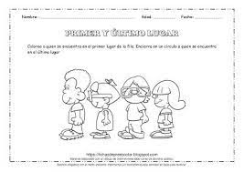 Fichas De Educacion Preescolar Primer Y Ultimo Lugar Numeros Ordinales Hoja De Trabajo En Pdf Para Color Numeros Ordinales Ordinales Ejercicios De Numeros