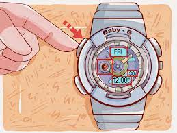 How To Set The Time On A Baby G Watch 10 Steps With Pictures