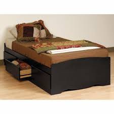 prepac basic storage platform bed black bedding twin platform bed bed storage drawers