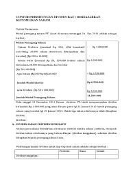 Maybe you would like to learn more about one of these? Contoh Soal Perhitungan Saham Cara Golden