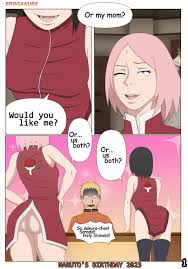 Happy Birthday Naruto W Sakura And Sarada By Erogakure | Naruto Premium  Hentai