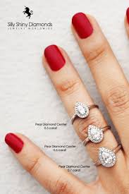 3rd eye ring bridal set third eye pear engagement ring