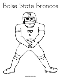 The four bronco pages are linked here, but you can also find ford's full list of coloring pages at this master link. Boise State Broncos Coloring Page Twisty Noodle