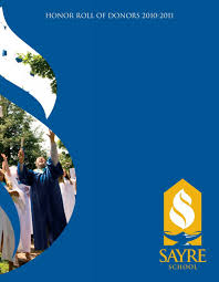 HONOR ROLL OF DONORS 2010-2011