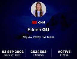 She was born in san francisco on september 3, 2003. Eileen Gu Parents 8