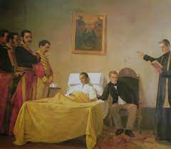 Ver más ideas sobre libertador simon bolivar, simón bolívar, bolivar. Archivo La Muerte Del Libertador Antonio Herrera Toro Jpg Wikipedia La Enciclopedia Libre