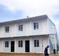 Low Cost Fabricated Fully Furnished Steel Box Container Home Office for Sale