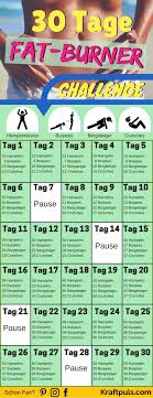 Für deinen bauch, beine, po und rücken. 30 Tage Fat Burner Challenge So Nimmst Du Schnell Und Effizient Ab
