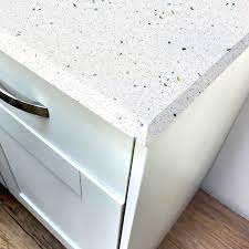 Our silver oak laminate worktops replicate the attractive grain of natural wood. White Quartz Gloss Laminate Worktop Pro Top 3050mm X 600mm X 38mm In Gloss Finish