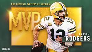 Tacks on three more touchdowns. Pfwa Names Packers Qb Aaron Rodgers Its 2020 Mvp