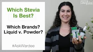 If you're on a keto diet and looking for a sugar free sugar substitute, then you've probably heard of stevia. Which Stevia Is Best Brands Liquid V Powder Askwardee 107 Youtube