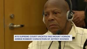 Jeffrey Koonce's 1983 conviction vacated following support from DA Rocah