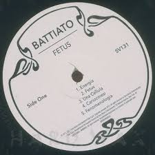 Fetus (1971) pollution (1972) sulle corde di aries (1973) pollution is the second studio album by the italian progressive rock musician franco battiato.it was released in 1972 on the experimental label bla bla (catalogue no. Franco Battiato Fetus Hard Wax