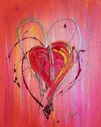 Inspiratie Voor Een Herinneringskunstwerk Kijk Voor Meer Inspiratie Voor Herinneringskunst Op Www Rememberme Nl Ku Heart Art Heart Painting Valentines Art