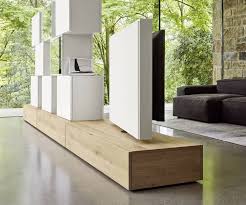 Livitalia Roto Lowboard Raumteiler Mit Drehbarem Tv Paneel In 2020 Tv Mobel Freistehend Raumteiler Moderne Raumteiler