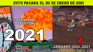 La cuenta de @potus pasará a manos del equipo del próximo presidente joe biden y la. Lo Volveran Hacer Las Predicciones De Los Simpson Para Enero Del 2021 Youtube