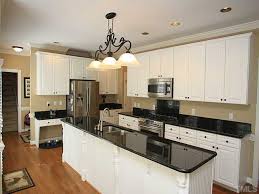 Gorgeous Kitchen Nice Combination Of Black Granite Countertops With White Cabin Kitchen Cabinets And Granite Kitchen Cabinets And Countertops Kitchen Cabinets