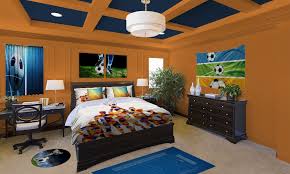 Browse 92 soccer themed room on houzz whether you want inspiration for planning soccer themed room or are building designer soccer themed room from scratch, houzz has 92 pictures from the best. Ideas For Decorating A Soccer Bedroom Visionbedding