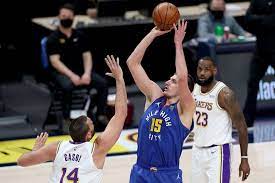 The 2021 nba playoffs have seen big names like the lakers, knicks and heat eliminated, while top teams that have advanced, like the nets and 76ers, face injuries the second game features two stars who have remained healthy, devin booker of the suns and nikola jokic of the nuggets, who begin. La Lakers 105 122 Denver Nuggets 5 Hits And Flops As Nikola Jokic S Latest Triple Double Trumps Lebron James And Co