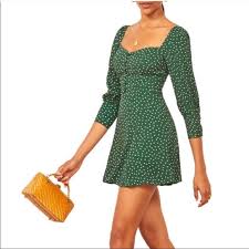 Clancie Dress Reformation Quality Assurance Protein Burger Com