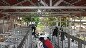 Desain kandang ayam baja ringan tentang kolam kandang ternak. Kandang Kambing Baja Ringan Di Cikarang Utara Baja Ringan Cikarang