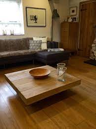 In the grand tradition of neiman marcus and things you didn't know existed, this sleek and futuristic hovering coffee table costs $30,000 and as you can see. Oak Beam Floating Coffee Table Made From Solid Oak Beams Only One Of Many Different Styles Of Coffee Table Coffee Table Square Coffee Table Coffee Table Wood