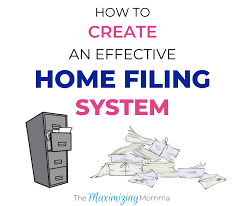 Modern file cabinets add essential organization to your workspace, whether it be the home office or company headquarters. How To Create An Effective Home Filing System The Maximizing Momma