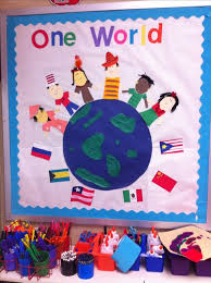 Around The World Around The World Around The World All Around The World Bulletin Board Cypress Ranch High School Preschool World Bulletin Board World Crafts World Bulletin