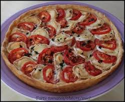 Tarte A La Tomate Chevre Et Miel Recettes De Cuisine Recette Tarte Tomate Chevre Tarte Tomate