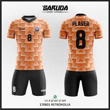 Desain pada baju futsal biasanya unik dan menarik. Desain Baju Futsal Retroholla