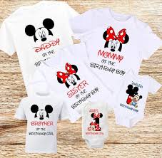 Mickey Mouse Birthday Boy T Shirt Birthday Family Shirts Disney Birthday Family T Shirt Etsy Disney Birthday Minnie Mouse Birthday Disney Birthday Shirt