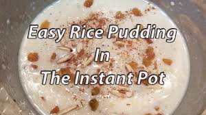 Easy Rice Pudding In Instant Pot The Easiest Recipe Pothead4life Pothead 101 Youtube Easy Rice Pudding Recipes Instant Pot