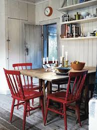 Nyarilaksag Eszakrol Red Dining Chairs Home My Scandinavian Home